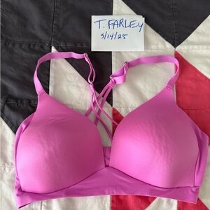 Aerie Pink T-Shirt Bra with Molded Cups 34DD